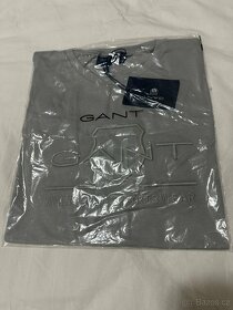 Gant ocelově šedé triko XL - 3