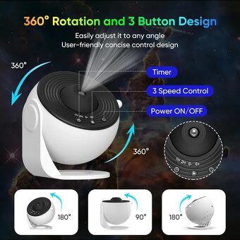 Projekční Lampa - Pro Galaxy - 3