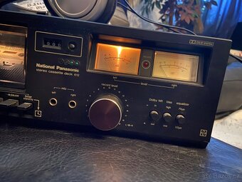 Prodám Panasonic  national stereo cassette deck612. - 3