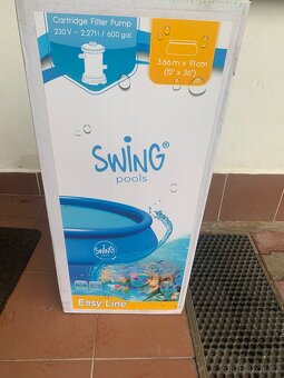 BAZÉN SWING SPLASH 3,66x0,91m S FILTRACÍ - 3