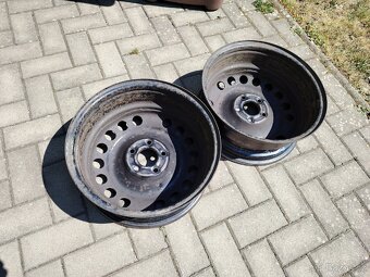 Disky Opel 5x100 r16 6,5J 2kusy ET37, 2kusy ET39. - 3