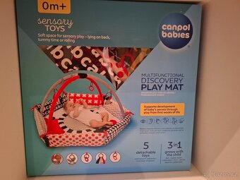 Canpol babies Kontrastní hrací deka SENSORY - 3