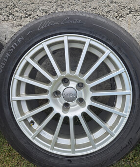 4x ALU Audi 5x112 ET35 + 3x letní pneu 225/55 R17 101Y - 3