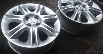 Alu disky Opel originál 16" – 4x100 – výborný stav - 3