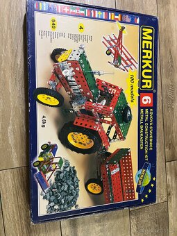Merkur 6 kovová stavebnice - 3