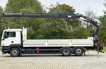 MAN TGS 26.460 - 6x2 - Valník + HR-HIAB X-HIDUO 188B-3 - 3