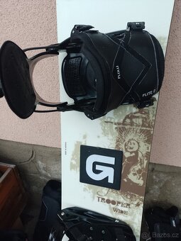 Snowboard TROOPER WIDE 155cm - 3