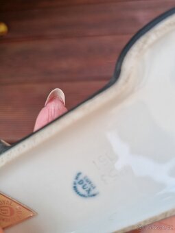 Porcelánová figurka, Royal Dux, kočka - 3