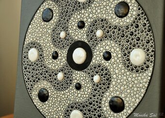 Mandala "Ptáčci" dot art - 3