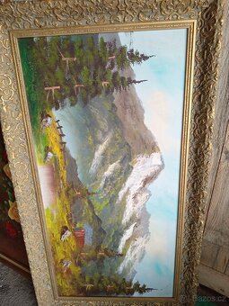 3 X starý obraz - 3