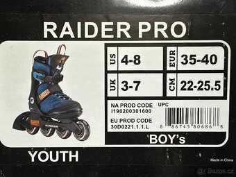 Kolečkové in-line brusle K2 - 3