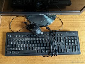 Výkonný komplet: PC ASUS TUF, FullHD monitor, myš, klávesnic - 3