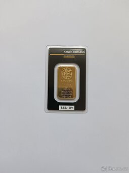 Zlatý Slitek 1oz Argor Heraeus 31,1g Ryzí Zlato - 3