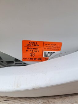 Dětská autosedačka Britax Romer King II - 3