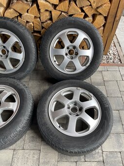 Alu kola 5x100 včetně pneu 205/60R15 - 3