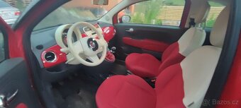 Fiat 500 1.2i. Najeto 144tis. 2008 - 3