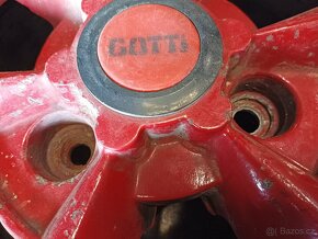 2x ráfek Gotti 3x100 5.5 J 13k renovaci - 3