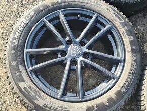 Zimní Alu kola BMW X1, X2, Mini 5x112 Michelin 225/55R17 - 3