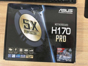 Základní deska Asus H170 s i7 6700 - 3