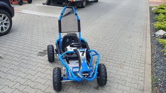 Dětská Bugina MiniRocket MudMonster 98ccm Modrá - 3