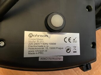 ROHNSON R-201 Crepe master - palačinkovač - 3