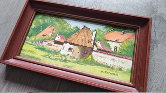 OBRAZ - Katovna v Třeboni - sign. - 3
