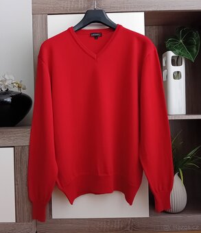 Luciano pánský svetr vel. L 100% Merino vlna nový - 3
