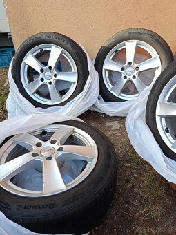 ALU kola 5x120 zimní pneu - 3