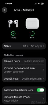 Apple Airpods 3rd v rocni zaruce Datart Original - 3