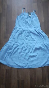 Nové midi mušelínové šaty 38 - 3