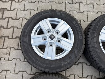 4x al kola 5x160 16 + pneu zimní 215/65 R16C - 3