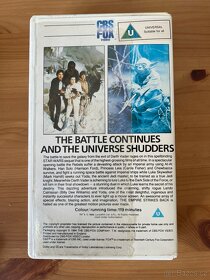 Originální VHS kazeta Star Wars The Empire strikes back - 3