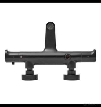 Vanová baterie SAT Dark bez sprchového setu 150 mm černá SAT - 3