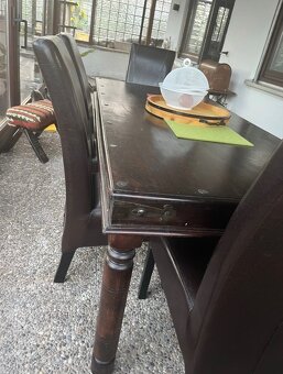 Stůl a židle koloniální styl - 3