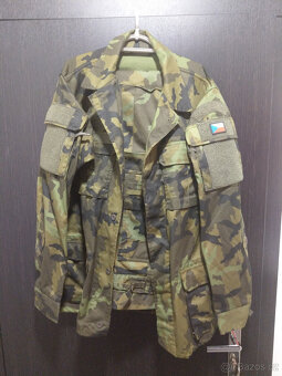 Maskovací uniforma a UBACS AČR vzor 95, polní boty Prabos - 3