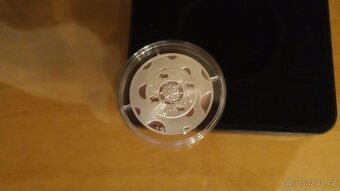 Stříbrná medaile Slon pro štěstí - 3