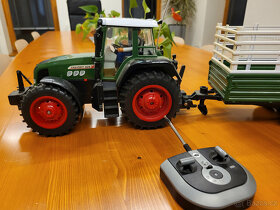 Prodam RC řízený model traktoru Fend s vleckou - 3