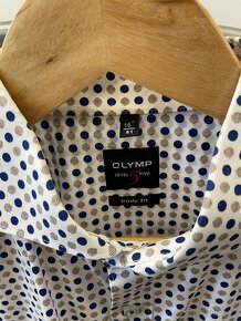 Puntíkatá košile Olymp - 3