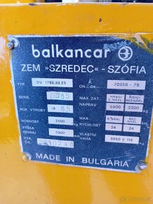 VZV Balkancar. 2.5 t. Diesel. - 3