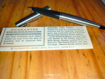 Parker Flighter 45 pero z roku 1964 - 3