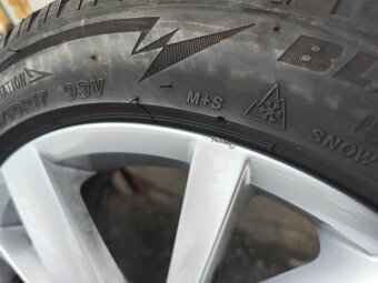 17"zimní alu sada Gavia 5x112 origo Golf 8 Caddy T-Roc - 3
