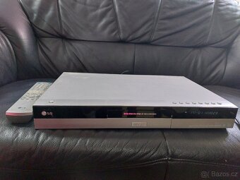 DVD rekordér LG RH177, ovladač, pěkný stav, funkční - 3