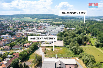Pronájem komerčního pozemku, 7754 m², Rokycany - 3