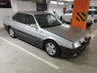 Alfa Romeo 164 QV Quadrifoglio Verde 1992 krásná rarita BUS - 3