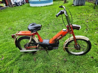 Babetta 207 s kartičkou, červená původní 4. - 3