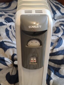 🔥 Olejový radiátor Scarlett SC-1164 – 8 žeber, 2000 W - 3