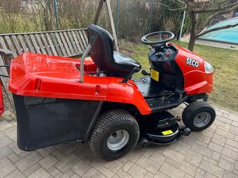 Zahradní traktor traktůrek ČR Seco 2v BS 24HP tlak.maz - 3