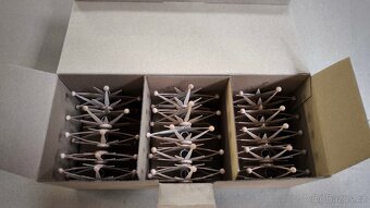 Vánoční hvězdy dřevěné zn. Straco Německo - 3