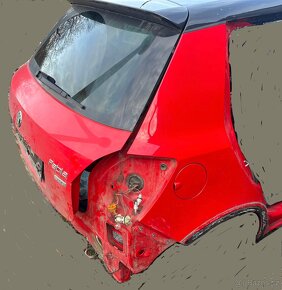 Škoda Fabia 2 Monte Carlo dveře výřez blatník zrcátko - 3