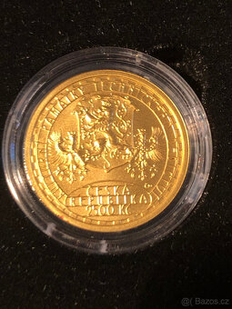 zlatá mince Ševčinský důl v Příbrami - BK - 3